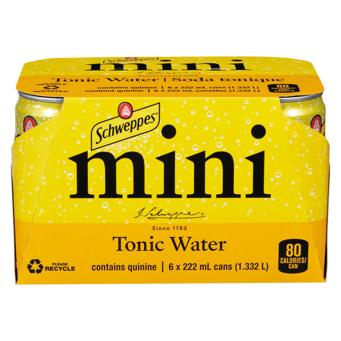 SCHWEPPES SODA TONIQUE 6x222