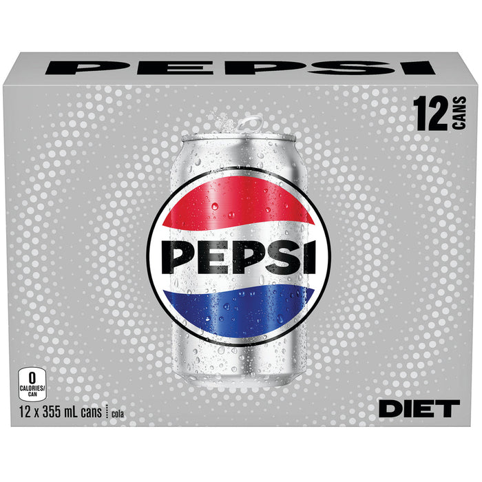 DIET PEPSI, 12x355 ML