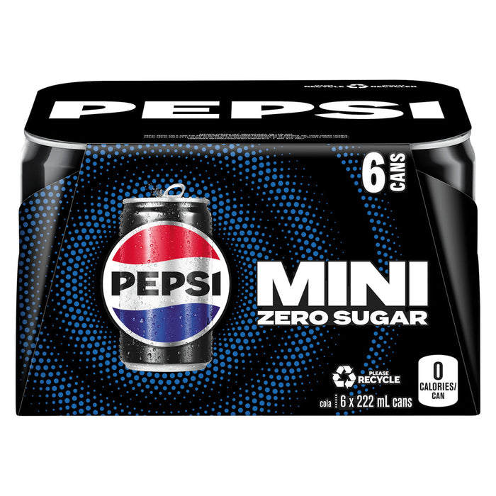 PEPSI ZERO 6x222