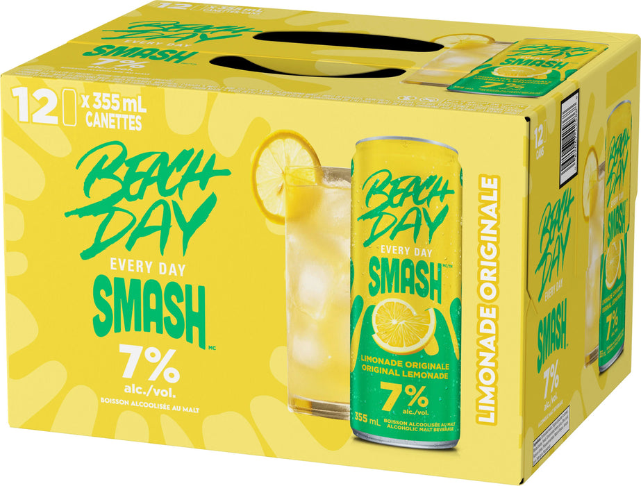 BEACH DAY ORIGINAL LEMONADE , 12 X 355 ML