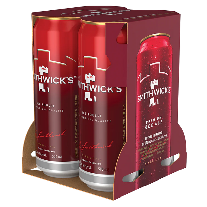 SMITHWICK'S 4X500ML - 4.5% ALCOOL