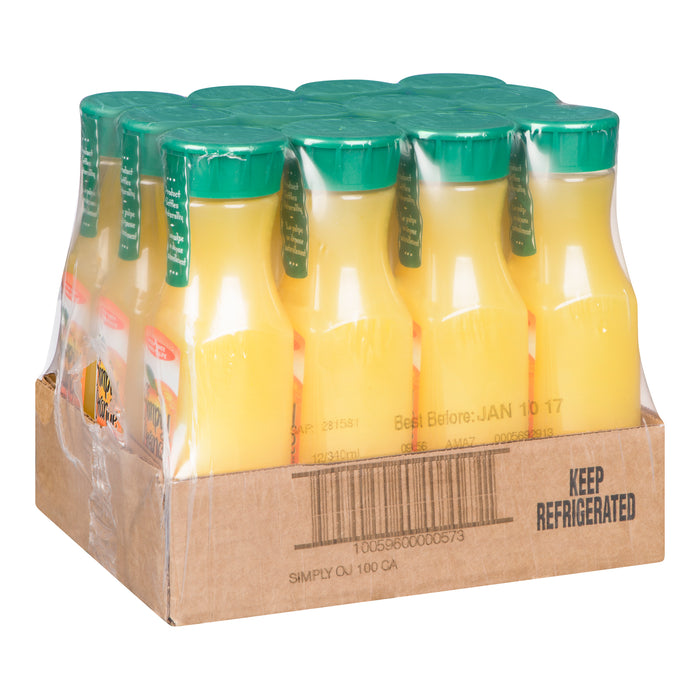 SIMPLY, ORANGE JUICE, 12x340ML