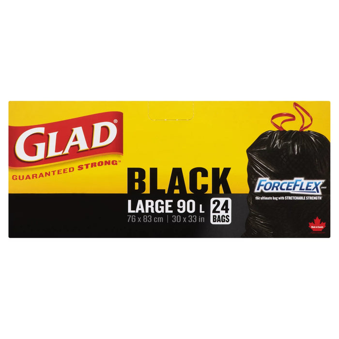 GLAD TIE N TOSS GARBAGE BAGS LARGE 24 U