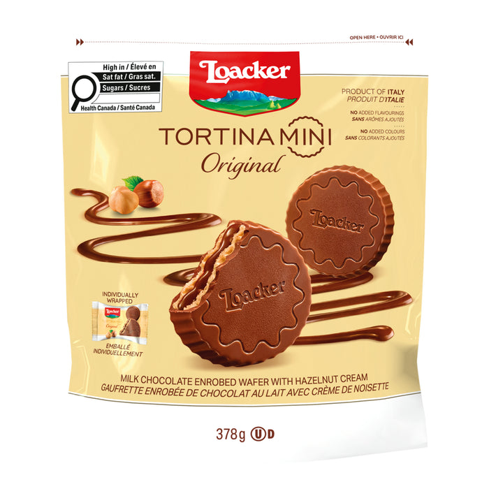 LOACKER, TORTINA MINI CHOCOLATE ORIGINAL, 378G