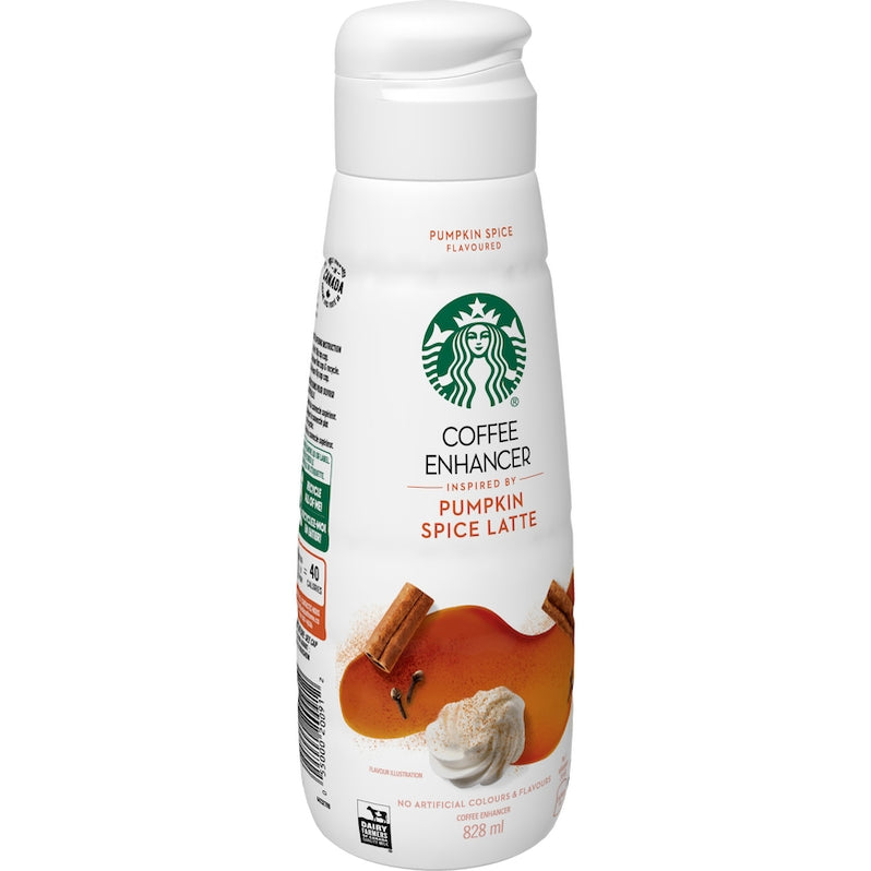 STARBUCKS, PUMPKIN SPICE LATTE COFFEE ENHANCER, 828 ML — Delivurr