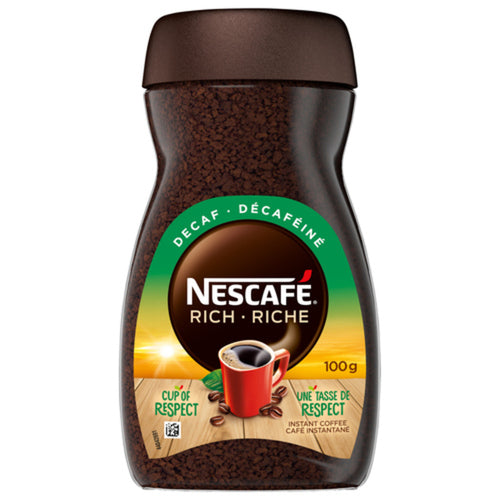NESCAFE COFFEE DECAFF INSTANT RICH  100G