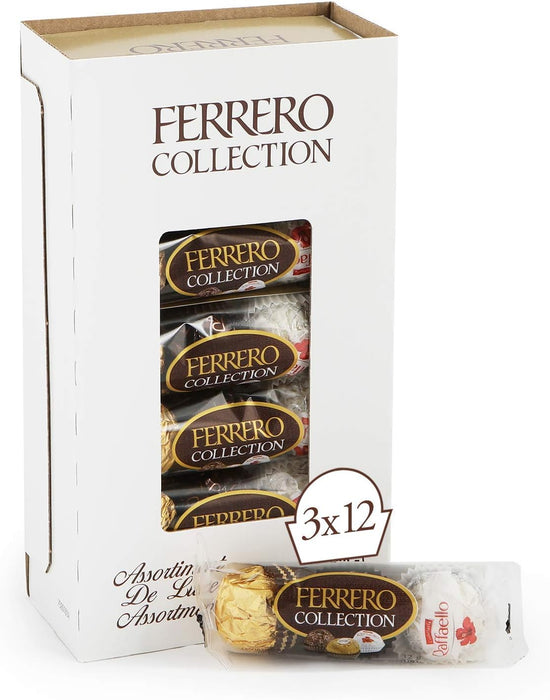 FERRERO COLLECTION VARIETY PACK, 12 X 32 G