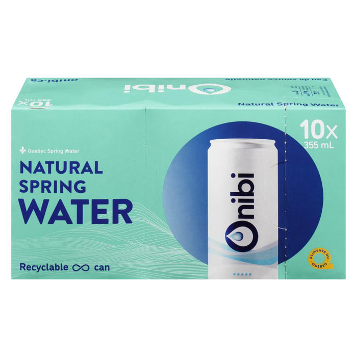 ONIBI, SPRING WATER, 10x355 ML
