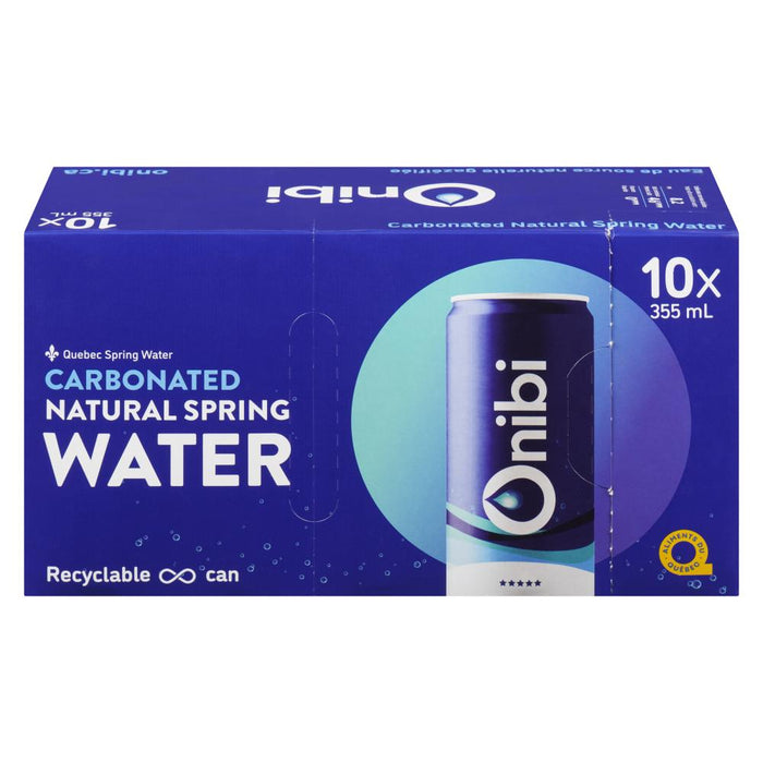 ONIBI, SPARKLING WATER ORIGINAL, 10x355 ML