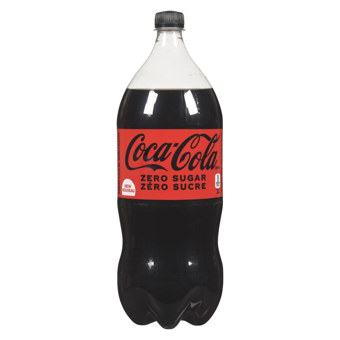 COCA COLA ZERO COLA,  2 L