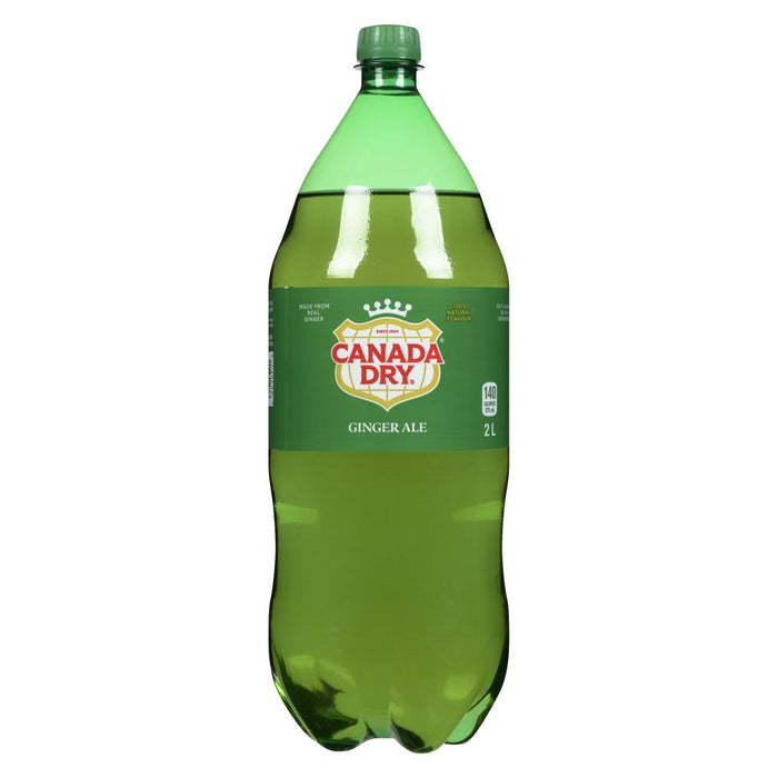 CANADA DRY GINGER ALE,  2 L