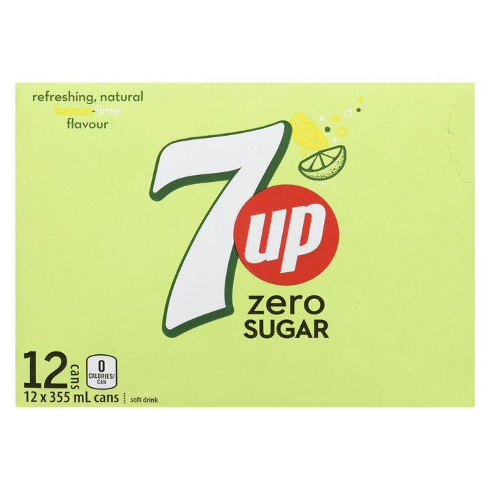 7 UP ZERO, 12X355 ML