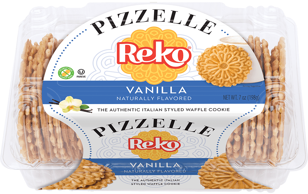 REKO, WAFFLES COOKIES VANILLA PIZZELLE, 200G