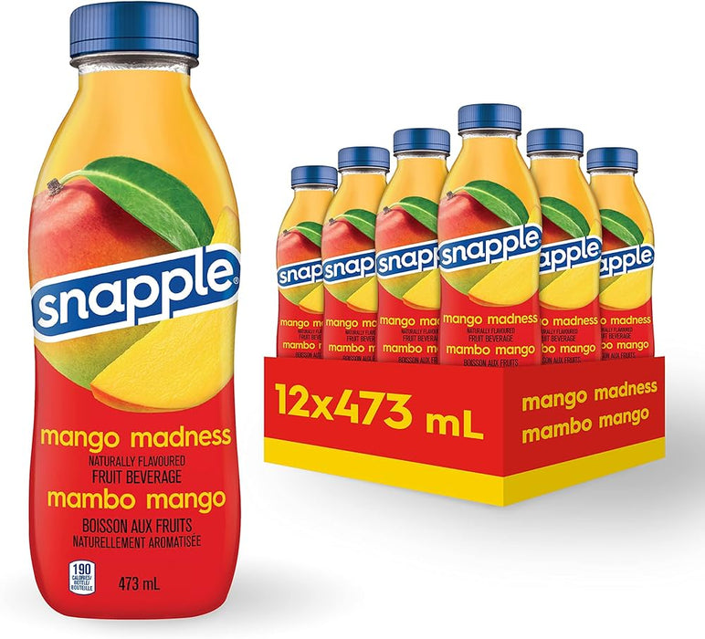 SNAPPLE MANGO 12x473 ML
