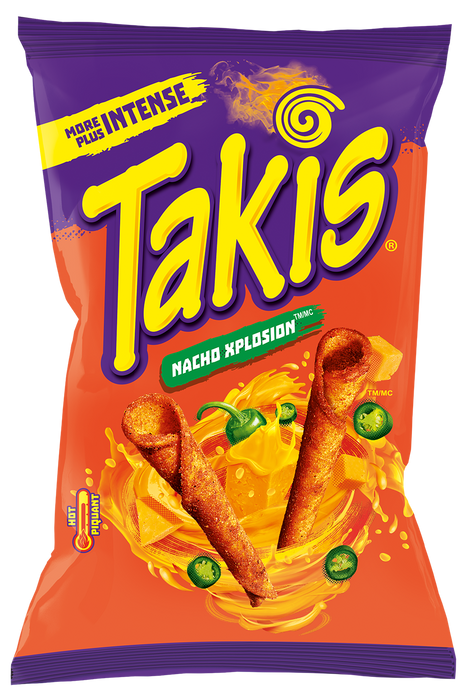 TAKIS, NACHO XPLOSION, 18 X 80G