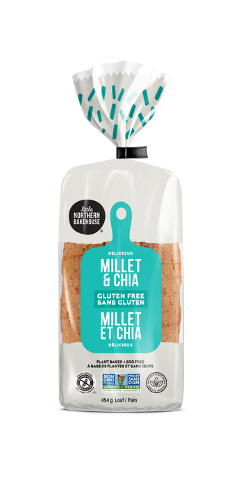 LITTLE NOTHERN BAKEHOUSE GLUTEN FREE MILLET & CHIA - 482GR