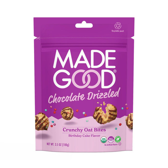 MADE GOOD CHOCOLATE DRIZZLED 6X100G