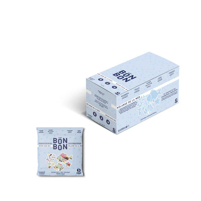 C'EST BONBON, CANDIES SEVEN SEAS MIX, 12X50G