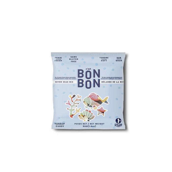 C'EST BONBON, CANDIES SEVEN SEAS MIX, 12X50G