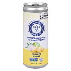THIRSTY BUDDHA SPARKLING COCONUT WATER PINEAPPLE 330ML