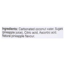 THIRSTY BUDDHA SPARKLING COCONUT WATER PINEAPPLE 330ML