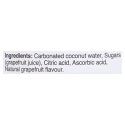 THIRSTY BUDDHA SPARKLING COCONUT WATER GRAPEFRUIT 330ML