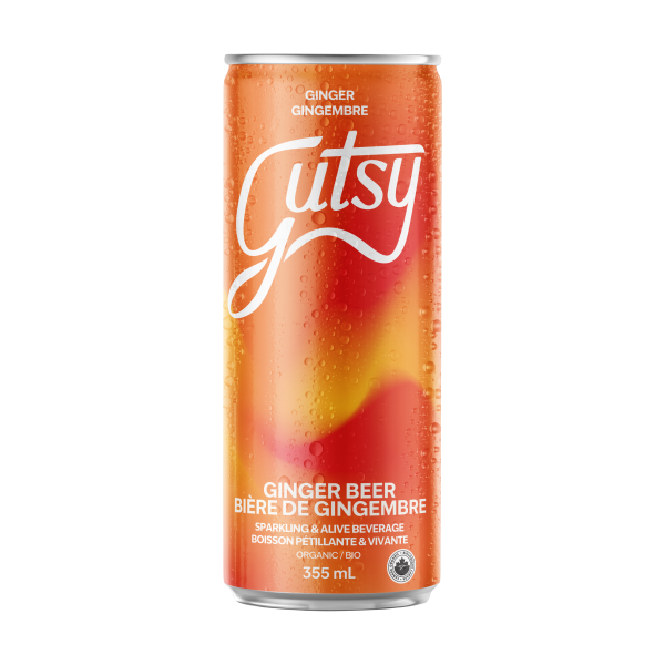 GUTSY, GINGER BEER, 355ML