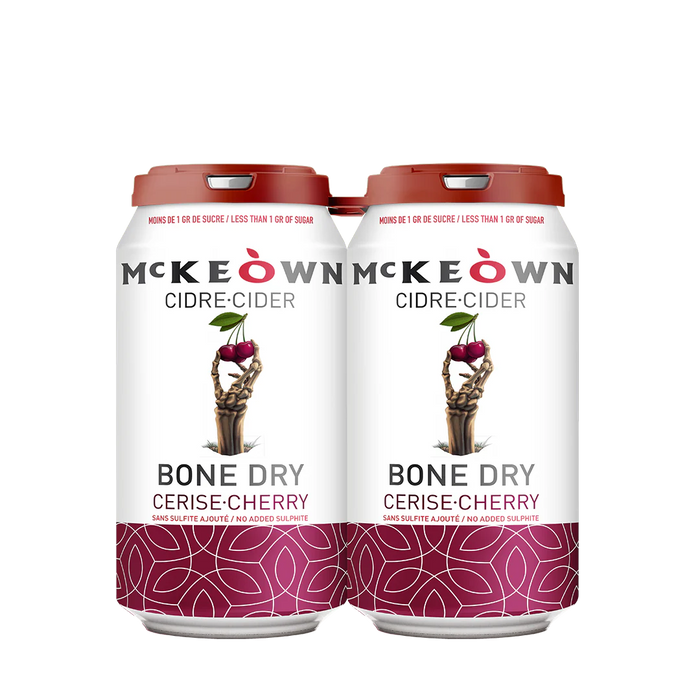 MCKEOWN BONE DRY CHERRY CIDER, 6%, 4X355 ML