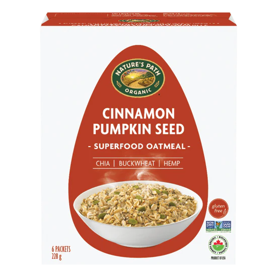 NATURES PATH, CINNAMON PUMPKIN SEED, 228 G