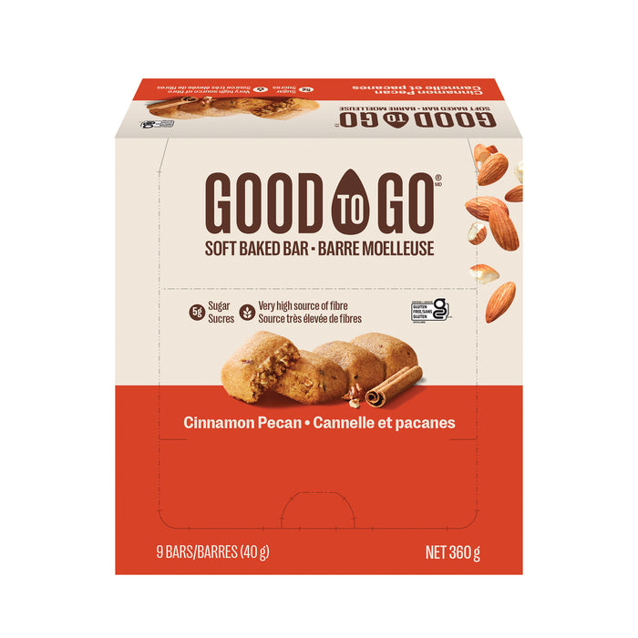 GOOD TO GO CINNAMON PECAN - 9X40G