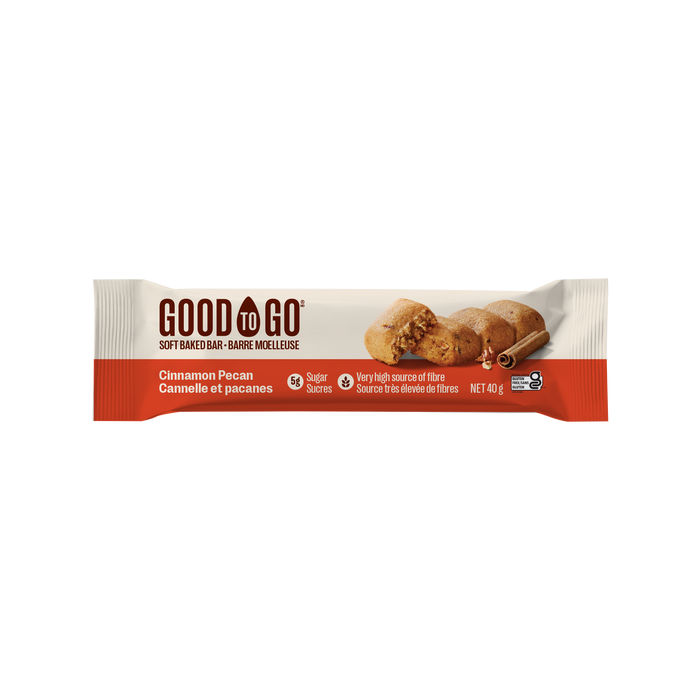 GOOD TO GO CINNAMON PECAN - 9X40G