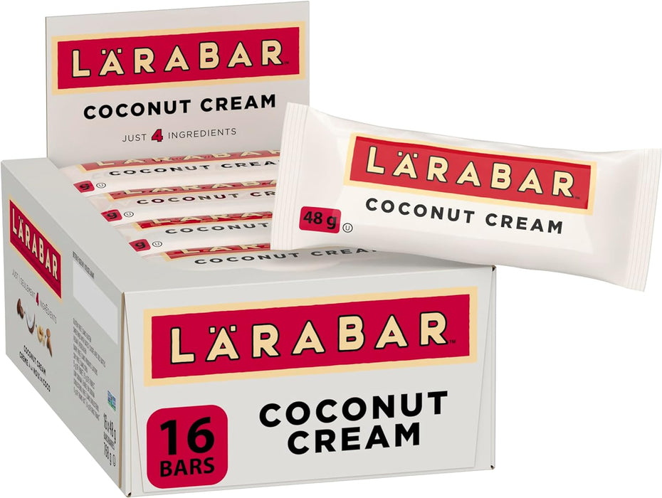 LARABAR, COCONUT CREAM, 16 X 48G