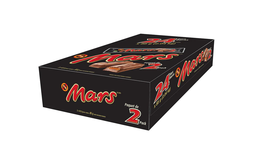 KING SIZE MARS, CHOCOLATE BAR, 24 x 85G