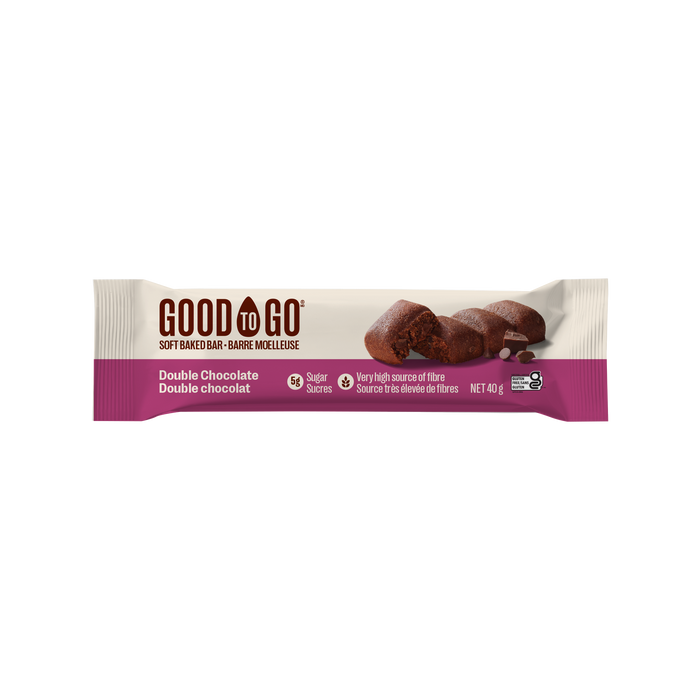 GOOD TO GO DOUBLE CHOCOLATE - 9X40G