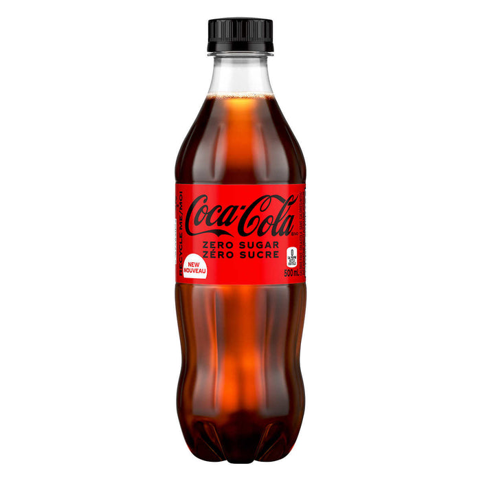 COCA COLA ZERO, 24 X 500 ML