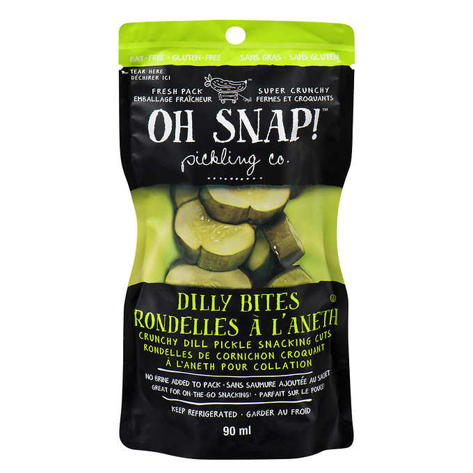 OH SNAP! DILLY BITES 12X90ML