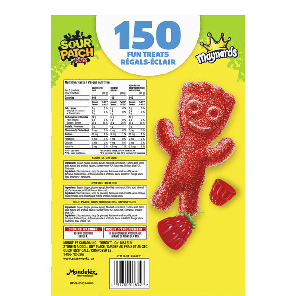 MAYNARDS TREAT SIZE, 1.9 KG, PACK OF 150