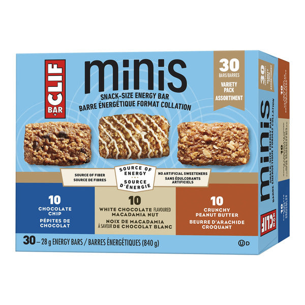 CLIF MINI VARIETY PACK, 30 X 28 G
