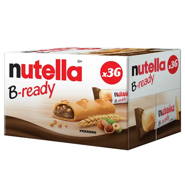 NUTELLA, B-READY BARS, 36 × 22 g