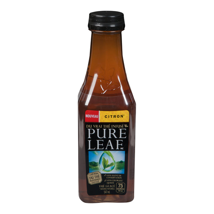 THOMAS J LIPTON, PURE LEAF ICED TEA LEMON, 12 x 547ml