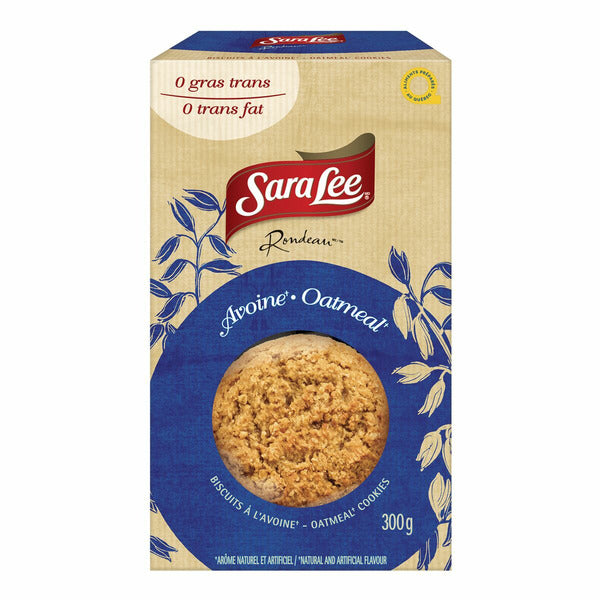 SARA LEE, OATMEAL COOKIES, 300G