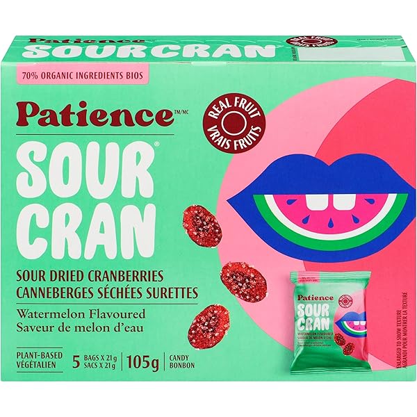 PATIENCE, SOURCRAN WATERMELON, 5 X 21G