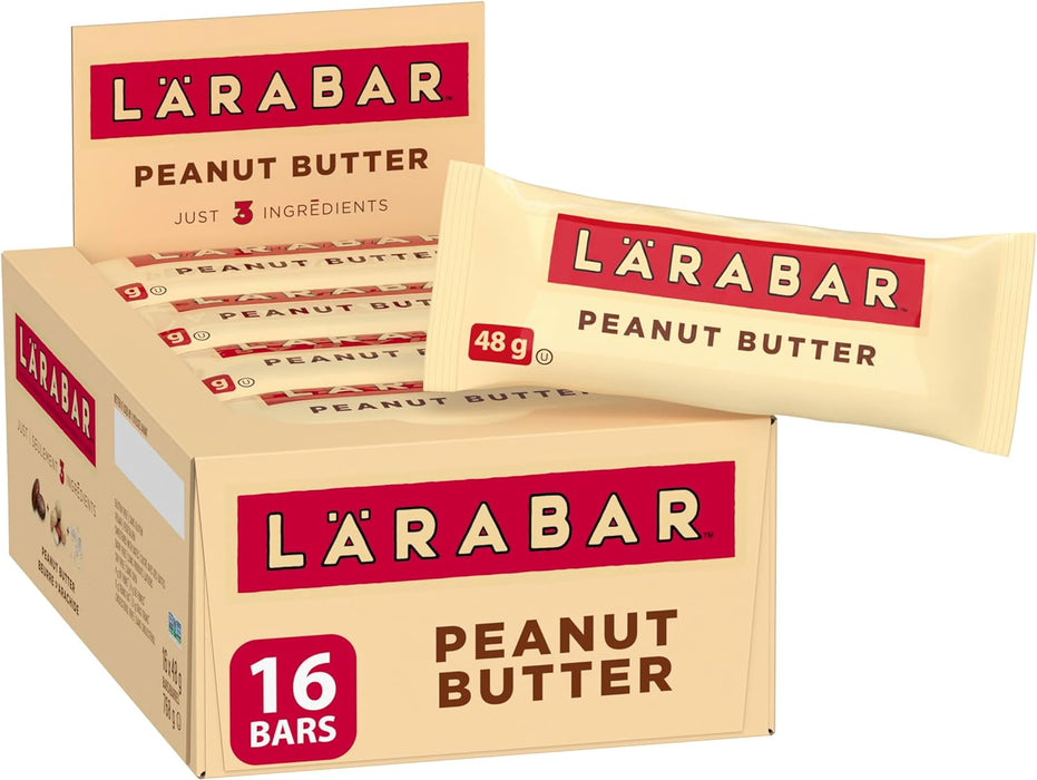 LARABAR, PEANUT BUTTER , 16 X 48G