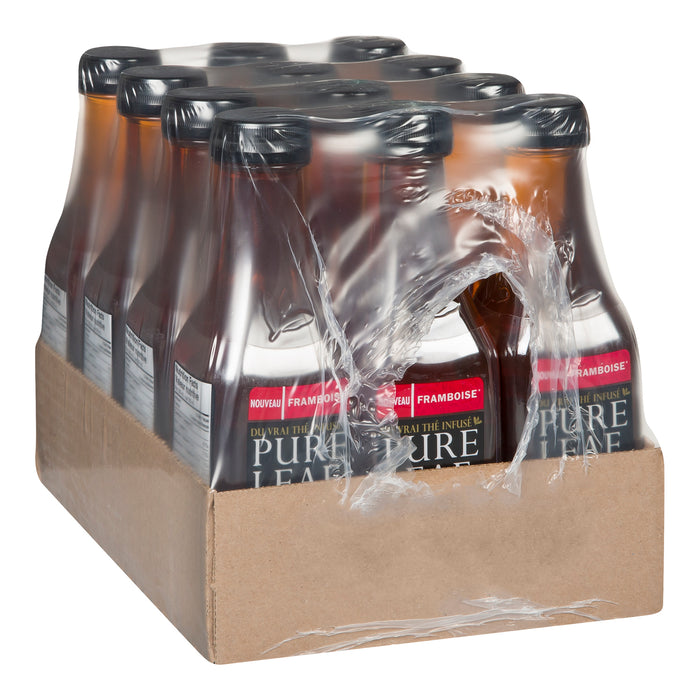 THOMAS J LIPTON, PURE LEAF ICED TEA RASPBERRY, 12 x 547ml