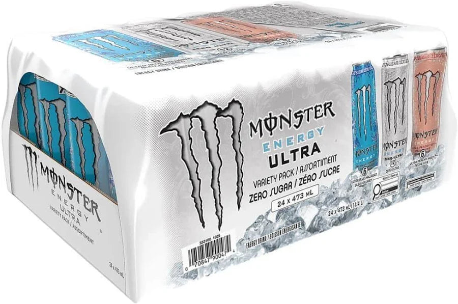MONSTER VARIETY SUGAR-FREE ENERGY DRINK 24 X 473 ML