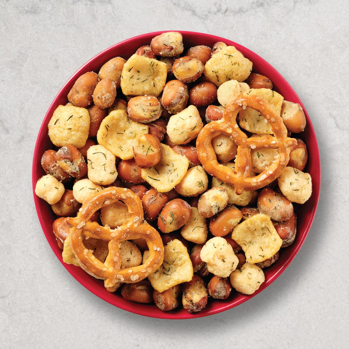 THREE FARMERS, DILL PICKLE PROTEIN SNACK MIX , 150 G