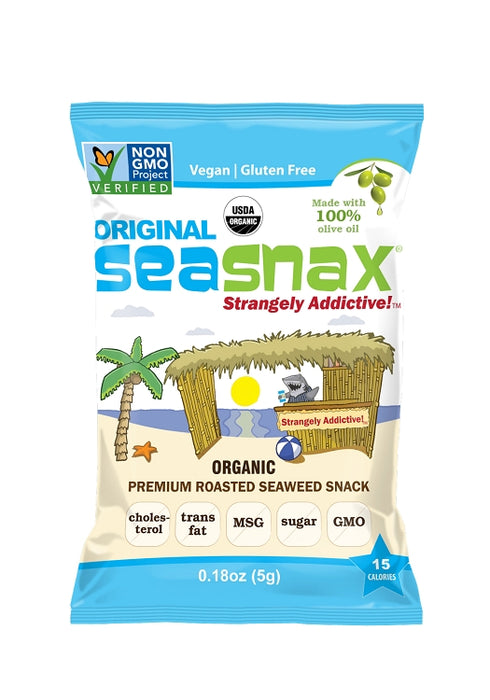 SEA SNAX, ORIGINAL OLIVE GRAB & GO, 16 X 5G