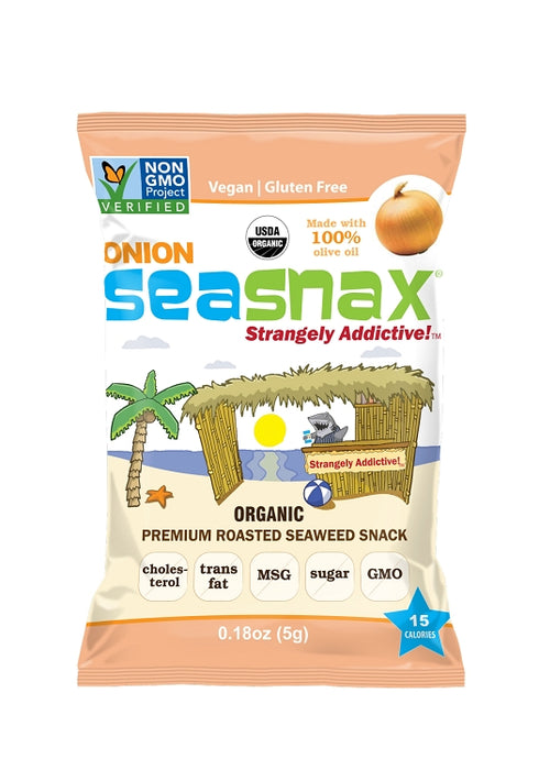 SEA SNAX, TOASTY ONION GRAB & GO, 16 X 5G