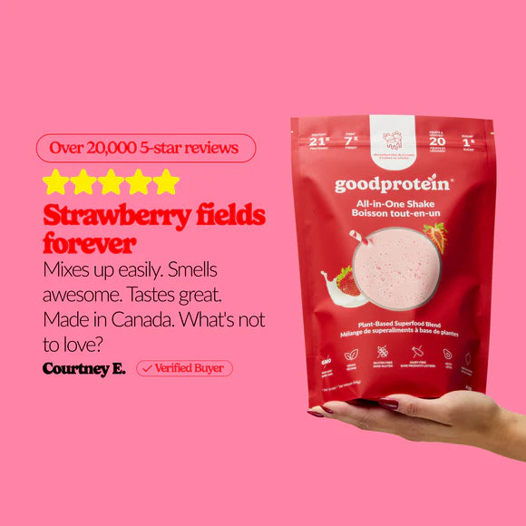 GOODPROTEIN ALL-IN-ONE-SHAKE STRAWBERRIES AND CREAM 440G