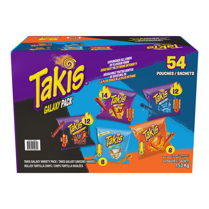 TAKIS, GALAXY PACK, 54 x 28g